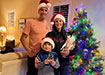 Brian and his family after Christmas tree decorating